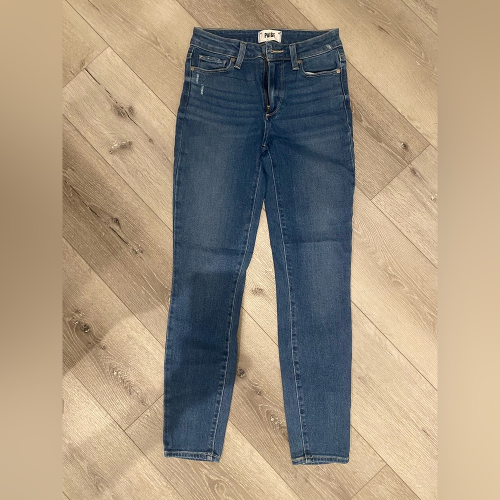 PAIGE Women's Blue Jeans